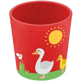 Koziol Kindergeschirrset, Rot, Kunststoff, 1x1x1 cm, Füttern, Kindergeschirr