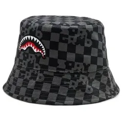 Sprayground  Hut SP14998GRY CHECK-BUCKET CAP  in Grau, Einheitsgrösse