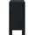 vidaXL Bartisch 110 x 50 x 103 cm Schwarz