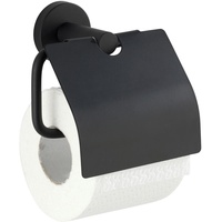 WENKO Toilettenpapierhalter Bosio schwarz