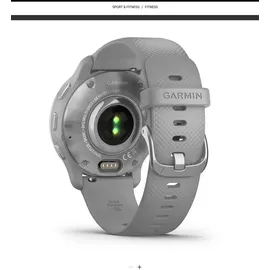 Garmin Venu 2 Plus hellgrau/silber