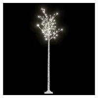 VidaXL Weihnachtsbaum 200 LEDs 2,2 m Kaltweiß Indoor Outdoor