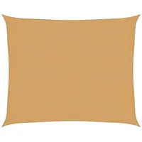 VidaXL Sonnensegel 160 g/m2 Rechteckig Sandfarbe 2,5x3 m HDPE