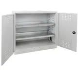 ADB Umweltschrank 40703 lichtgrau 100,0 x 50,0 x 100,0 cm, aufgebaut