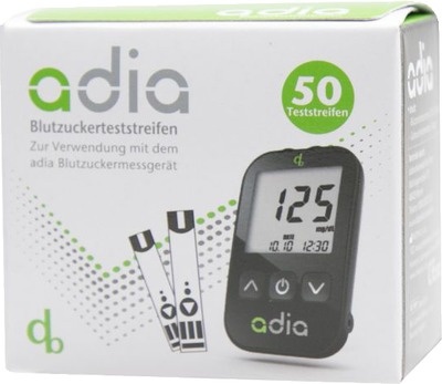 Preisvergleich Produktbild ADIA Blutzuckerteststreifen