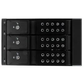 Startech StarTech.com 3-fach 3,5 trägerloser SATA Festplatten Aluminium Wechselrahmen Backplane, 3 Bay 3,5 Zoll (8,9cm) Mobiles HDD Speicher Rack