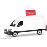 HERPA 013475 Mercedes-Benz Sprinter `18 Kasten Hochdach, weiß