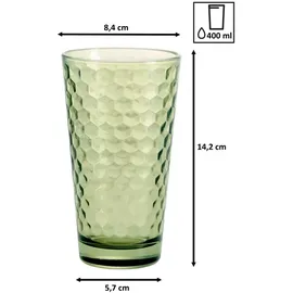 Ritzenhoff & Breker Favo Longdrinkglas 0,4 l 6-tlg.