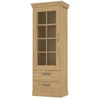 Sconto Vitrine Kalikst ¦ holzfarben ¦ Maße (cm): B: