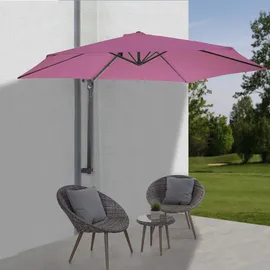 Mendler Casoria 300 x 300 cm Lavendel-Rot