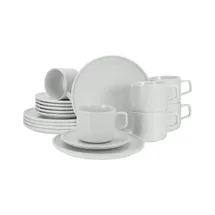 CreaTable Chef Collection Kaffeeservice 18-tlg. weiß