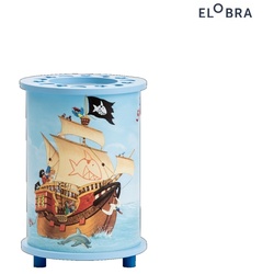 Elobra Tischleuchte CAPT'N SHARKY AUF HOHER SEE, E14, hellblau ELO-139400