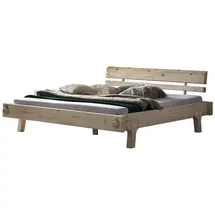 SalesFever Fügen Bett 140 x 200 cm H2 beige