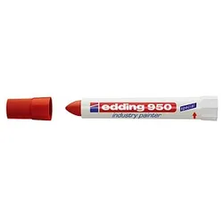 edding 950 Industriemarker rot 10,0 mm, 1 St.