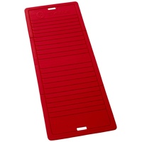 sveltus Sveltus® Tapis Pliable 170X70Cm - Fitnessmatte Red 170X70 cm rot faltbar abwaschbar Matte Gymnastik