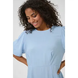 Kaffe Kleid Blusenkleid Blau 42