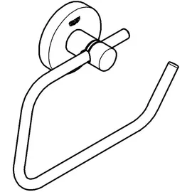 Grohe Essentials o. Deckel, verdeckte Befestigung, chrom