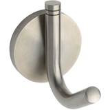 Technik Team Mantelhaken Jaina Rosette ø 57 mm, Höhe 80 mm, Edelstahl gebürstet