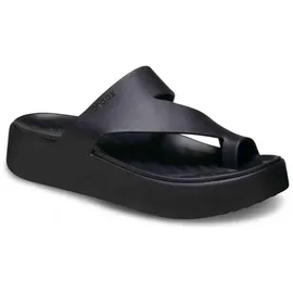 Crocs Getaway Platform Toe Loop Badesandalen Black 38-39
