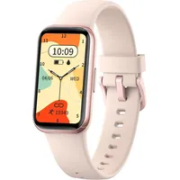 Meoonley Fitnessuhr mit Schrittzähler, Pulsmesser & Schlafmonitor, IP68 Wasserdichte Smartwatch für Damen, Herren & Kinder, kompatibel mit Androi... - Rosa