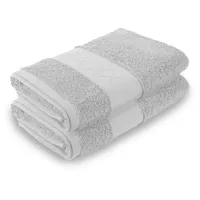 MEXX Bestlivings Handtuch Hellgrau 50 x 100% cm 2