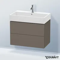 Duravit L-Cube Waschtischunterschrank, 2 Auszüge, LC627709090,