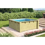 Karibu Minipool Frame Pool 223x220.5cm (12173)