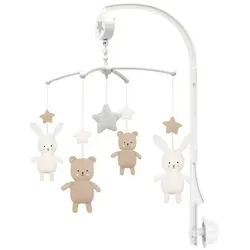 JaBaDaBaDo Mobile mit Spieluhr Teddy & Bunny