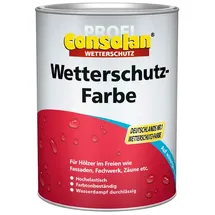 AkzoNobel Consolan Profi Wetterschutzfarbe Weiss 0,75l