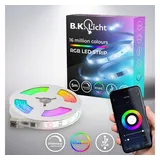 B.K.Licht - Led Streifen 5 M - Smart, Dimmbar, Usb, Farbwechsel, Magic Rgb