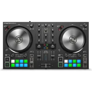 Native Instruments Native Traktor Kontrol S2 MK3 DJ Controller, 16 Pads, integrierte Soundkarte, Traktor Pro 4