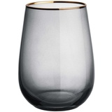 Butlers TOUCH OF GOLD Glas mit Goldrand 590ml Gläser