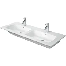 Duravit ME by Starck Doppelwaschtisch 130 x 49 x 18 cm (233613)