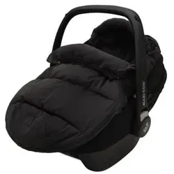 jollein Fußsack Punkte Puffed Black