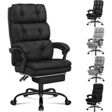 luxuskollektion Bürostuhl mit 150° Neigung, 360° Drehung und