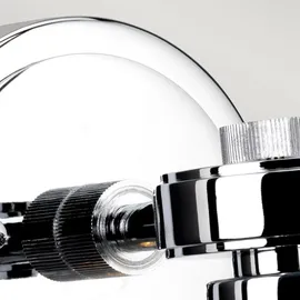 Elstead Lighting Wandlampe Leuchte Spiegellampe LED Badezimmerleuchte Glas Treppenhauslampe chrom