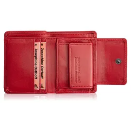 Josephine Osthoff Handtaschen-Manufaktur Josephine Osthoff Geldbörse klein Damen Herren rot