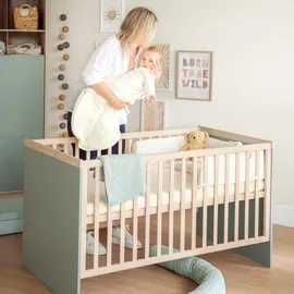 roba kids roba Babybett Selva 70x140 cm Salbeigrün