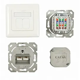 Synergy 21 S216358 2 x RJ-45 Weiß,