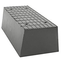 Gummi Trapezblock Pyramidenklotz universell für ZIPPO Hebebühnen 200x100x70 mm