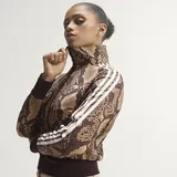 adidas SATIN FIREBIRD ORIGINALS JACKE, SCHLANGENPRINT - linen, magic beige, - S,
