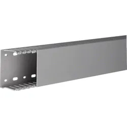 2m Hager DNG5007507030B Verdrahtungskanal PVC DNG 50x75mm sgrau