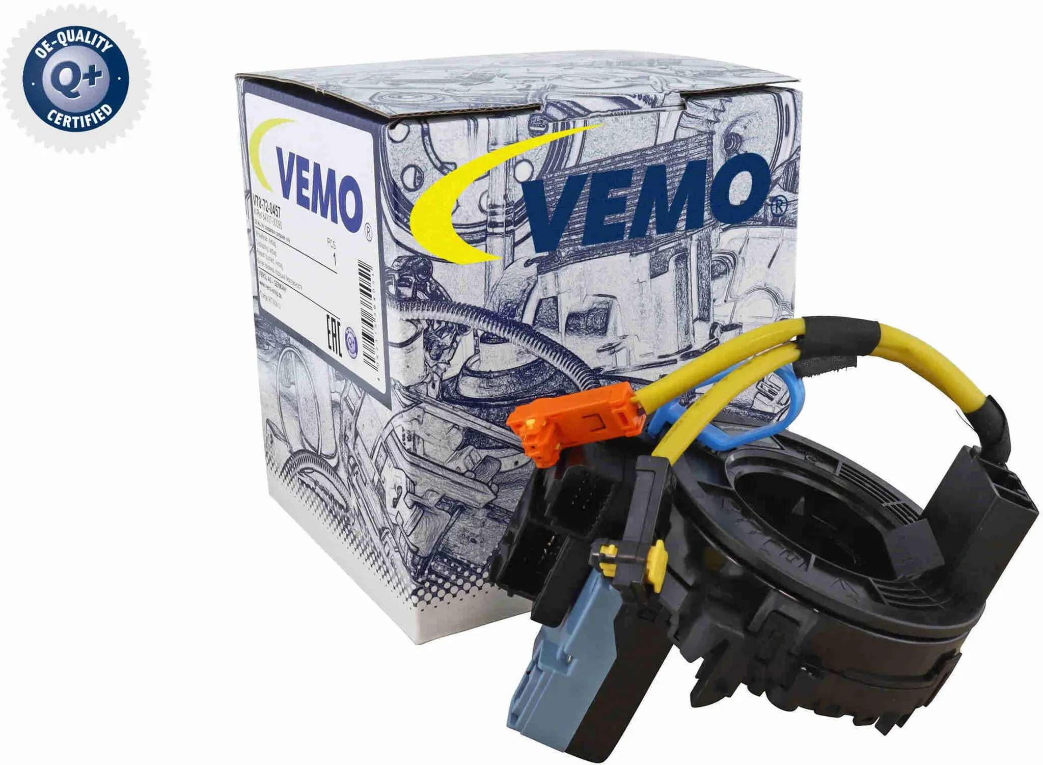 VEMO Wickelfeder, Airbag v70720457 für LEXUS