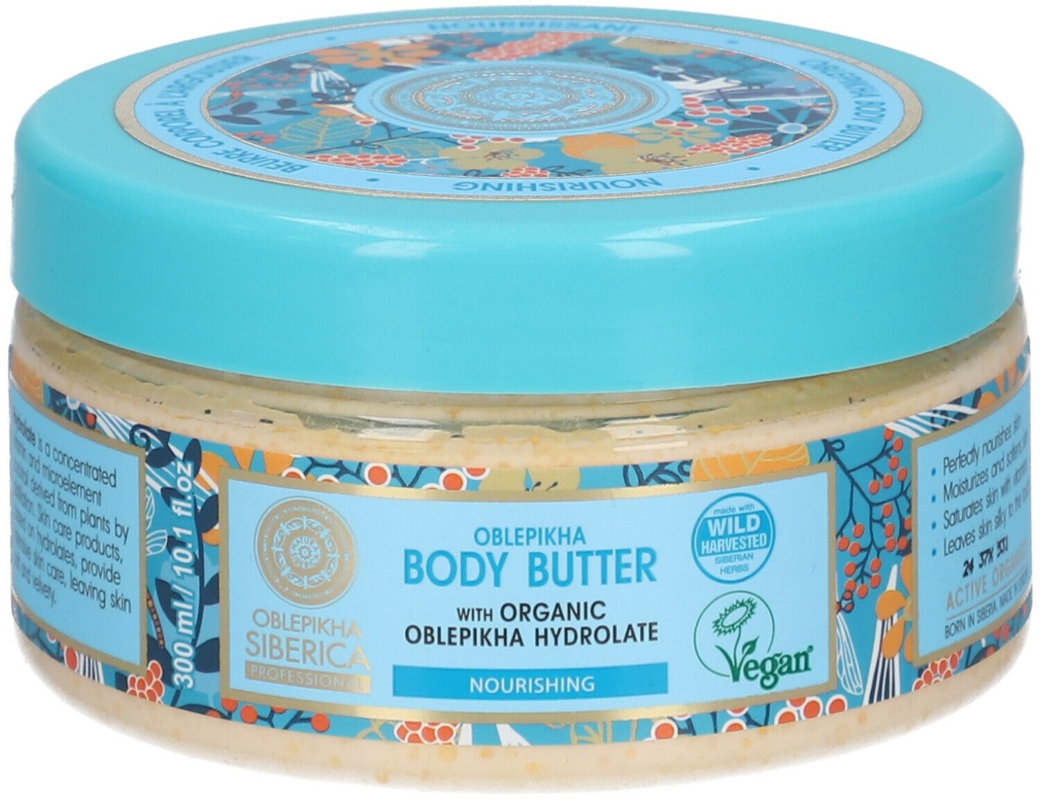 Oblepikha Siberica Nourishing Body Butter 300 ml 300 ml soins corporels