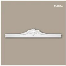 Profhome Decor - Pediment Türumrandung Neo-empire-stil Weiß