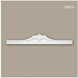Profhome Decor - Pediment Türumrandung Neo-empire-stil Weiß