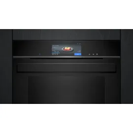 Siemens HS958GCB1 - iQ700, Einbau-Dampfbackofen, 60 x 60 cm, Schwarz,