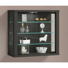 VCM Hängevitrine Vitrosa 43 x 40 x 18 cm Anthrazit