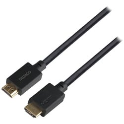 Deltaco 8K Ultra High Speed LSZH HDMI-kabel 2.1 - Schwarz - 2m