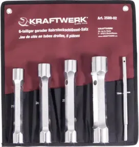 Kraftwerk Rohrsteckschlüsselsatz 21-32 mm mit Stift, 6-tlg.